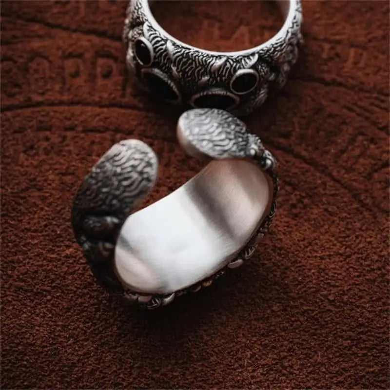 Weaver of Fate Norse Spider Ring