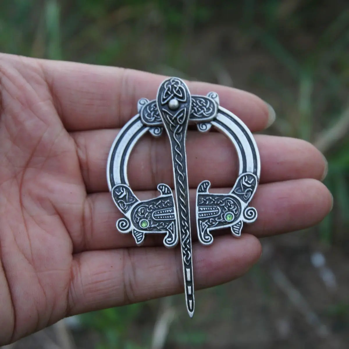 Viking Drakkar of Floki Brooch Pin