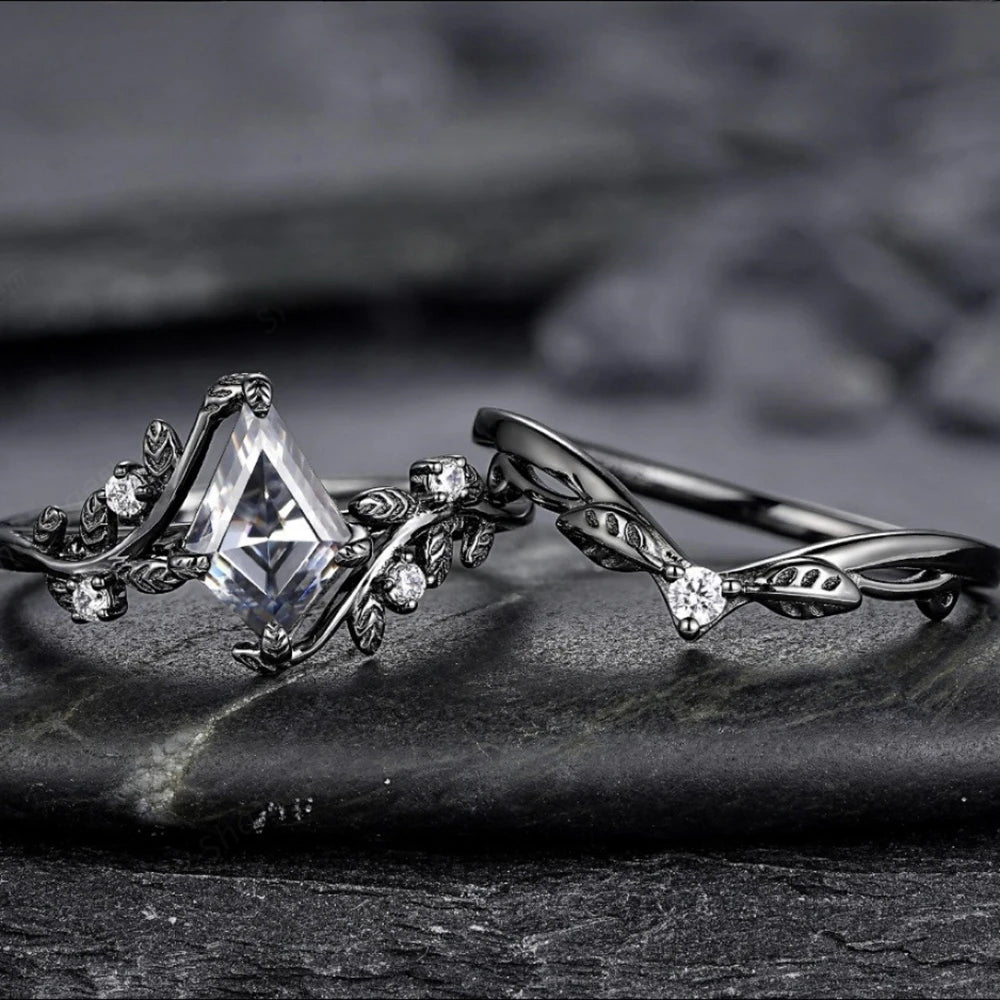 Viking Nightbloom of Hel Norse Ring