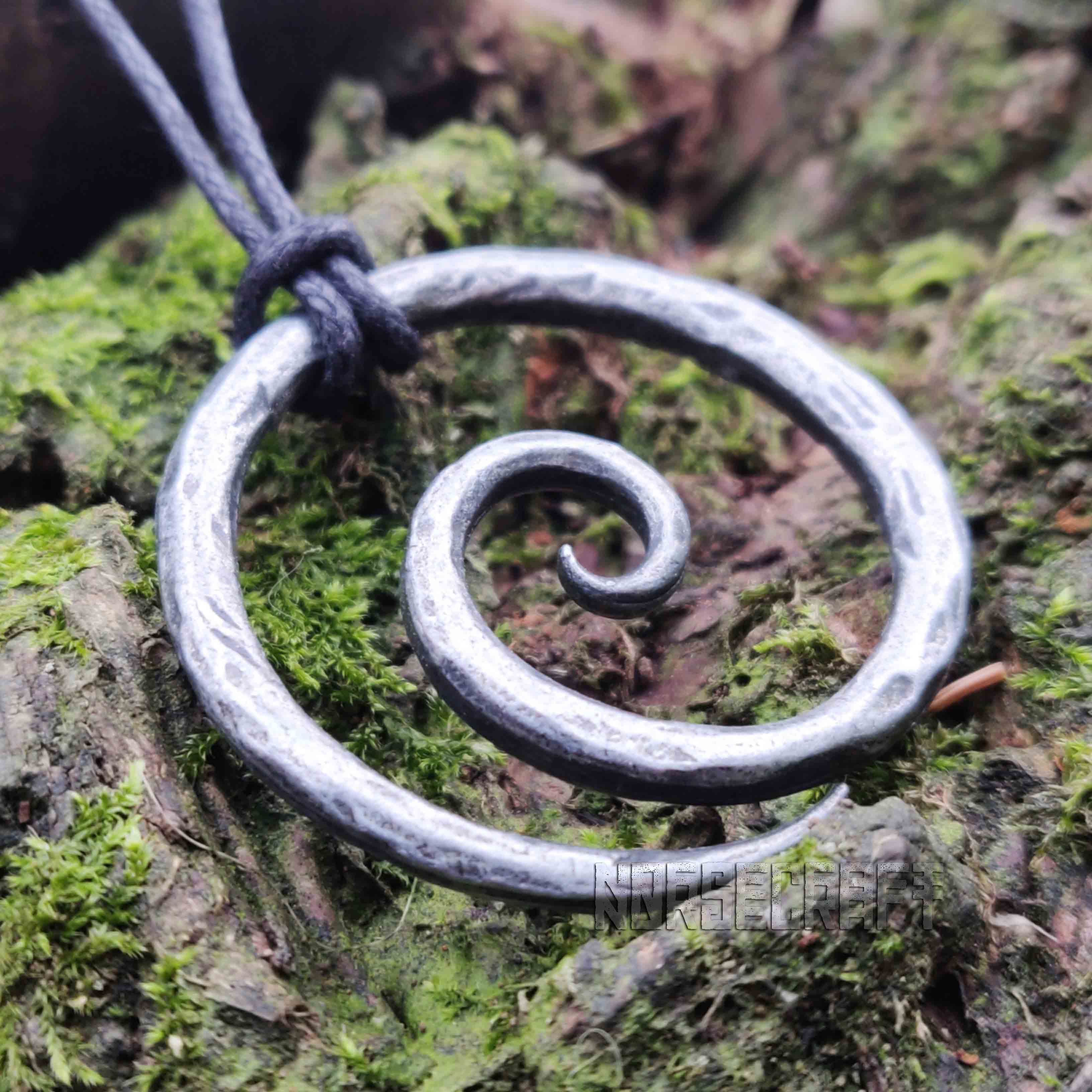 Celtic Eternity Spiral Pendant