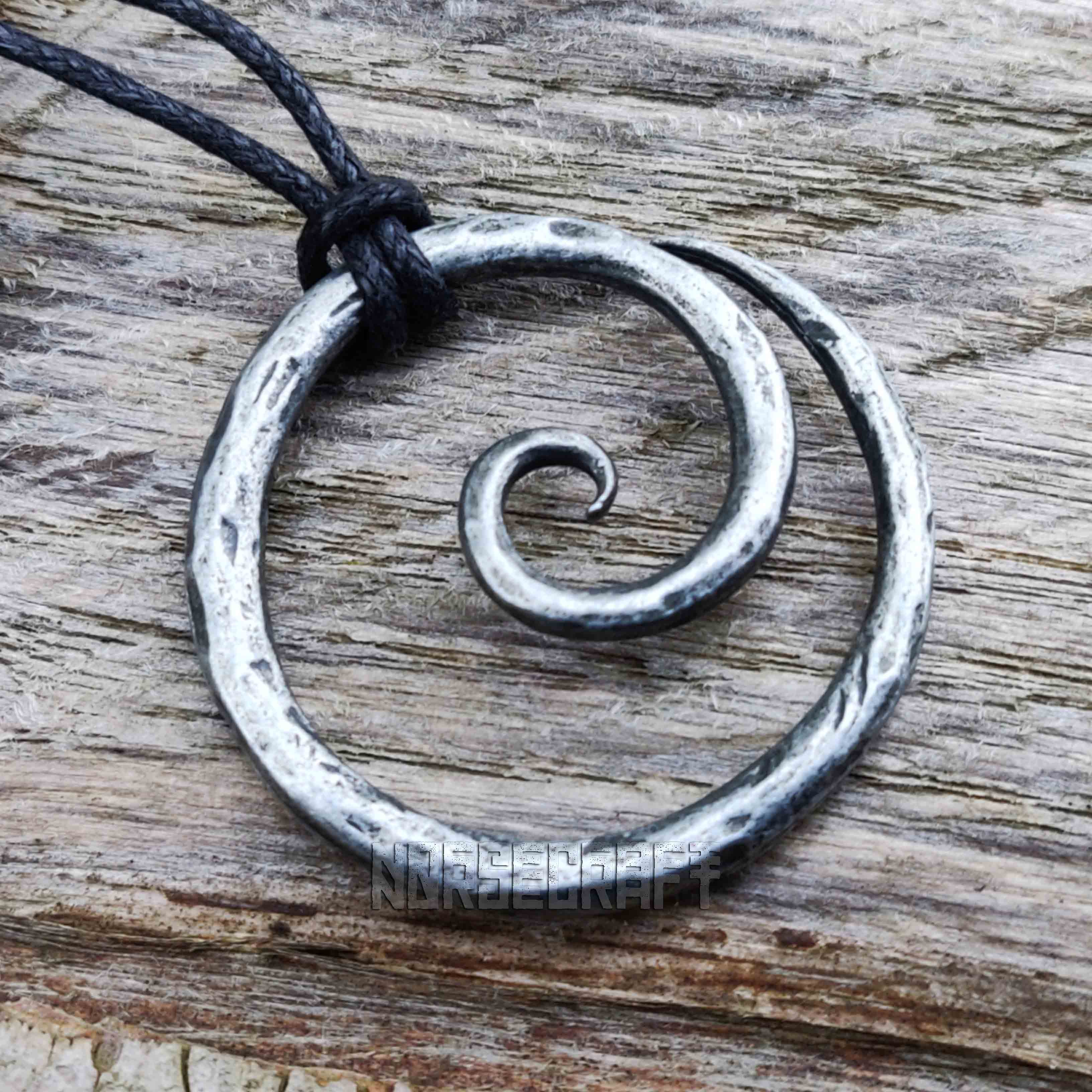 Celtic Eternity Spiral Pendant