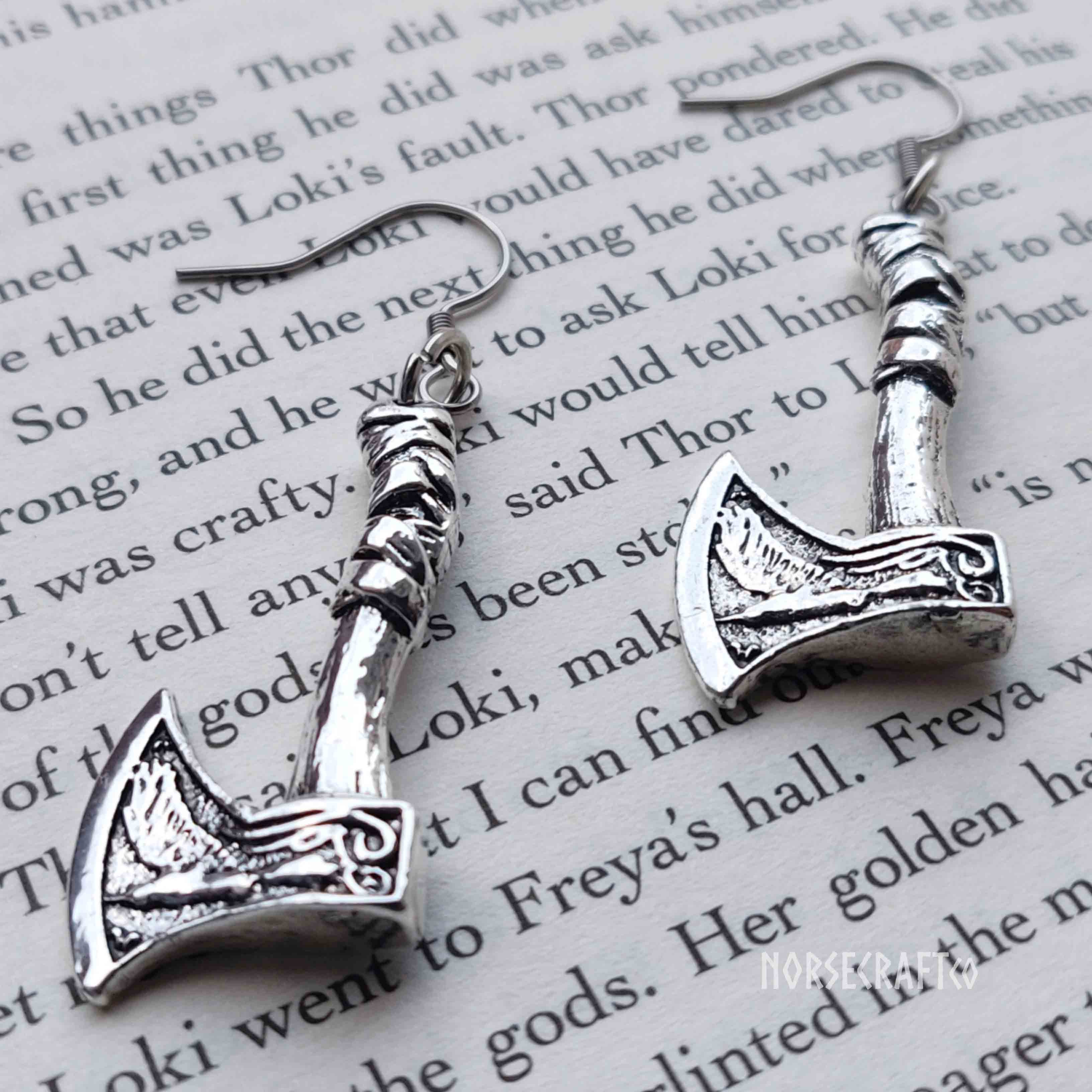 Axe of the Berserker Earrings