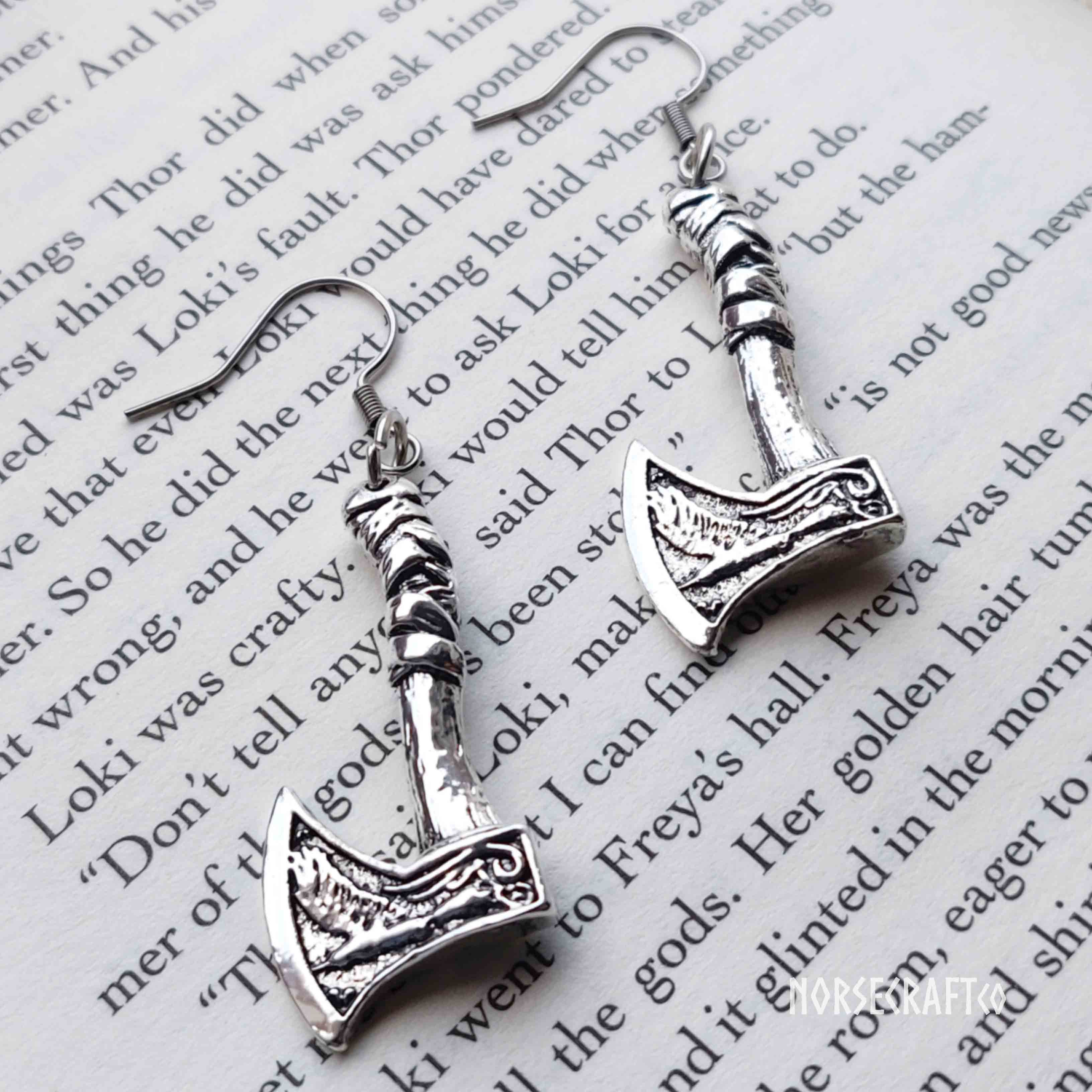 Axe of the Berserker Earrings