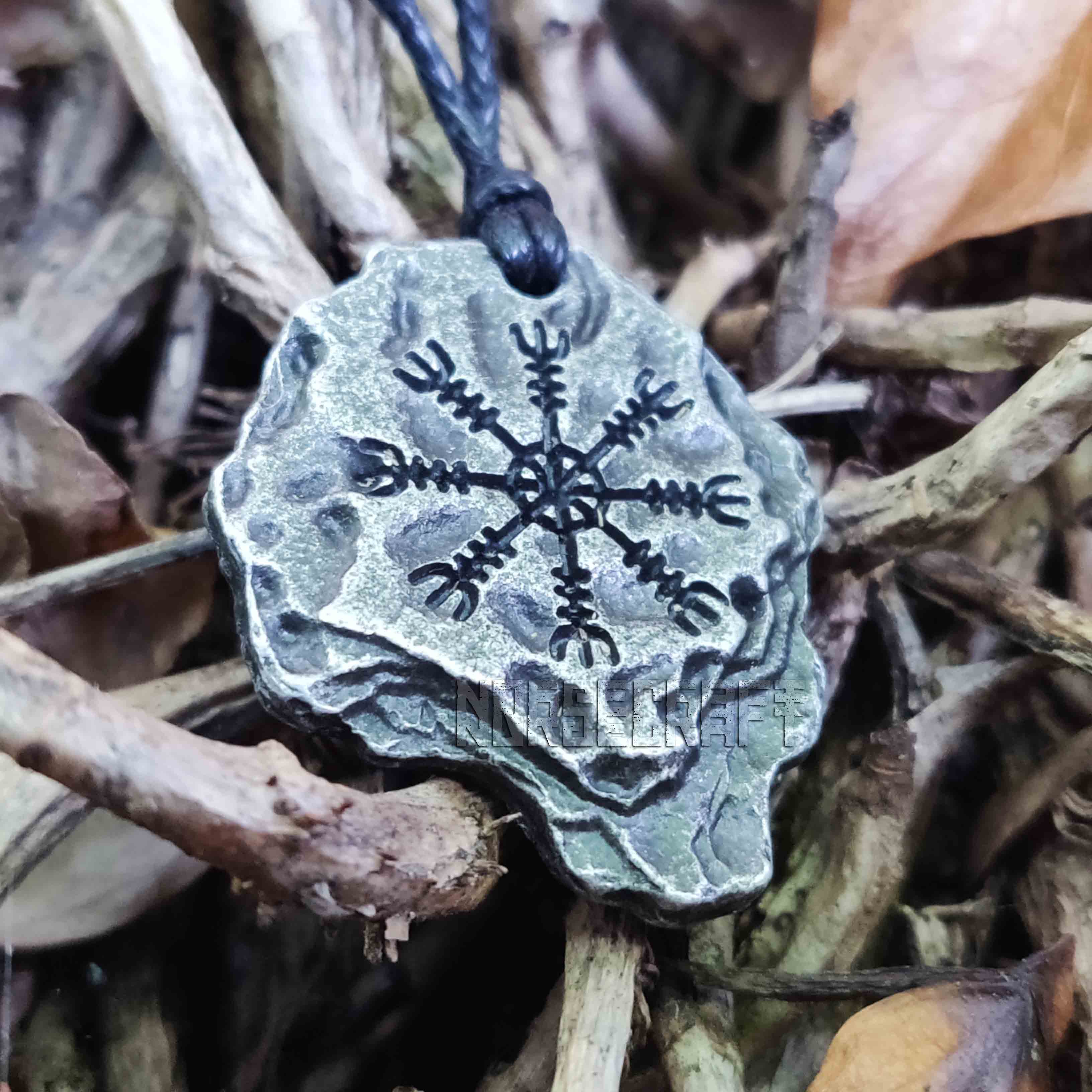 Helm of Awe Protection Necklace