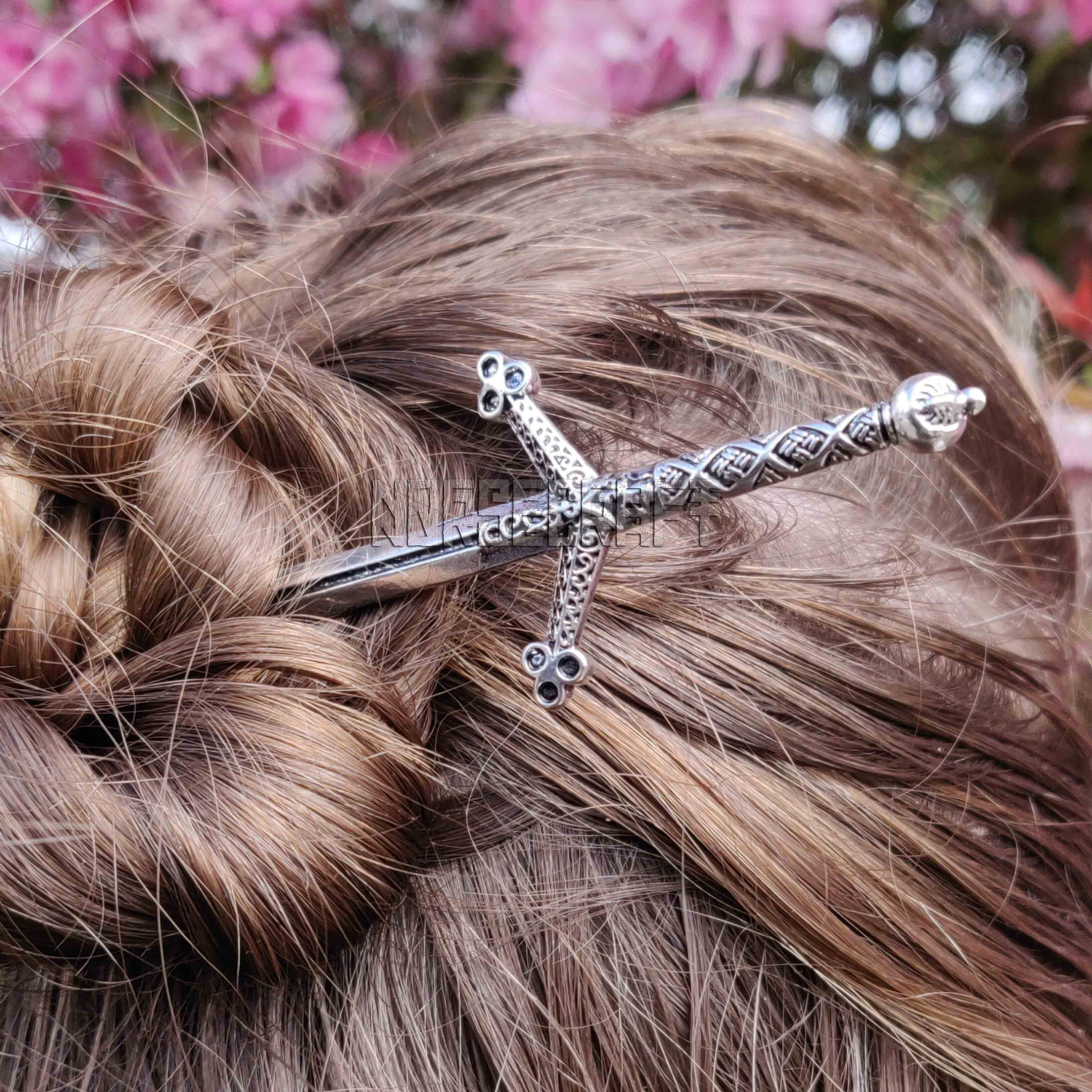 Viking Celtic Broadsword Hair Stick