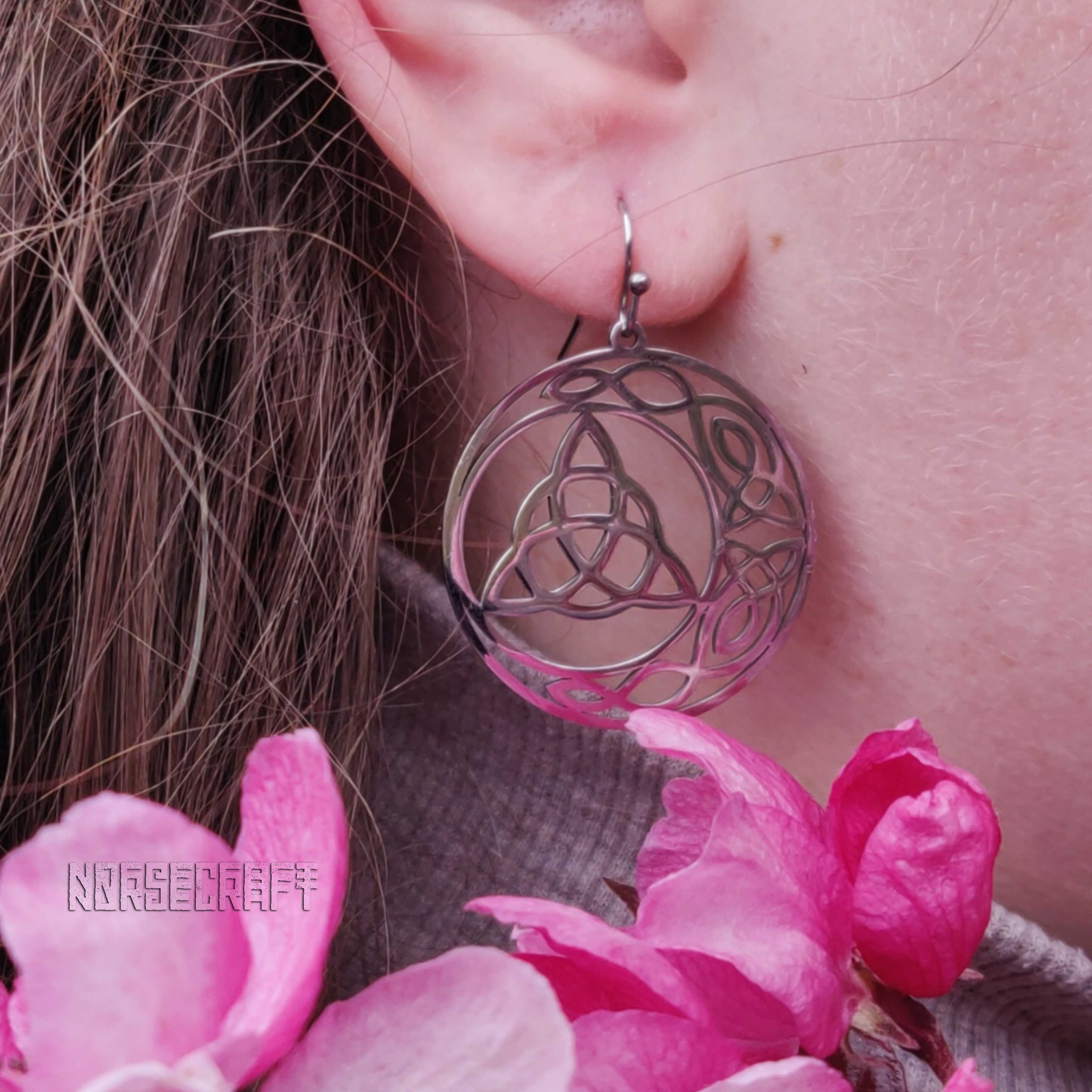 Celtic Trinity Knot Earrings