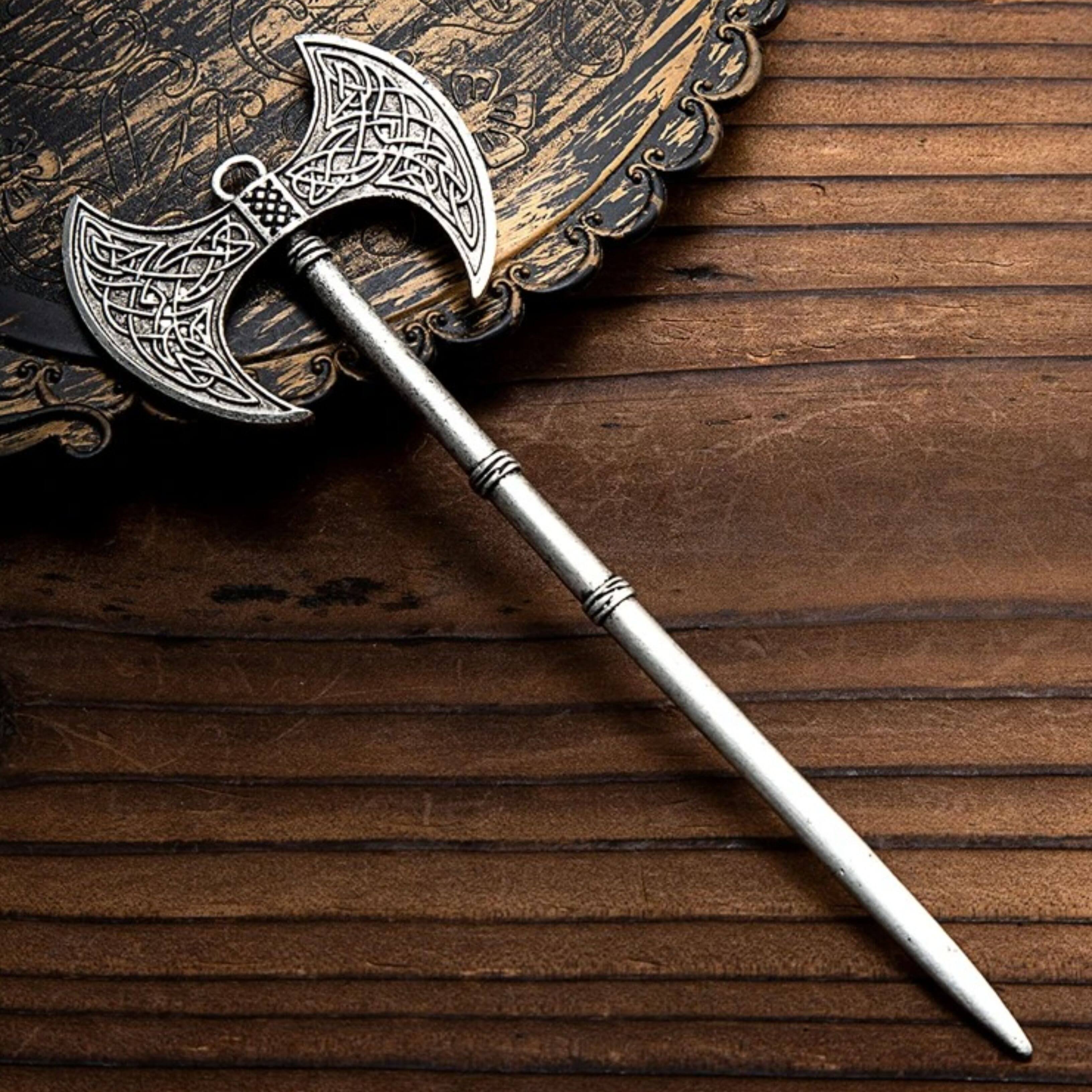 Viking Battle Axe Hair Stick