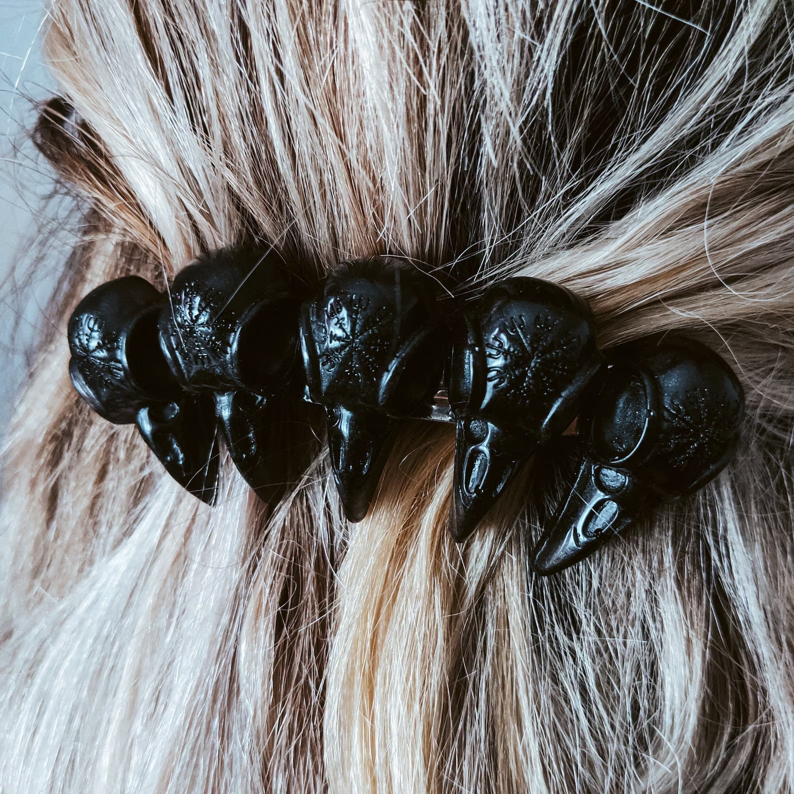 Spies of Odin Raven Hair Clip Barrette