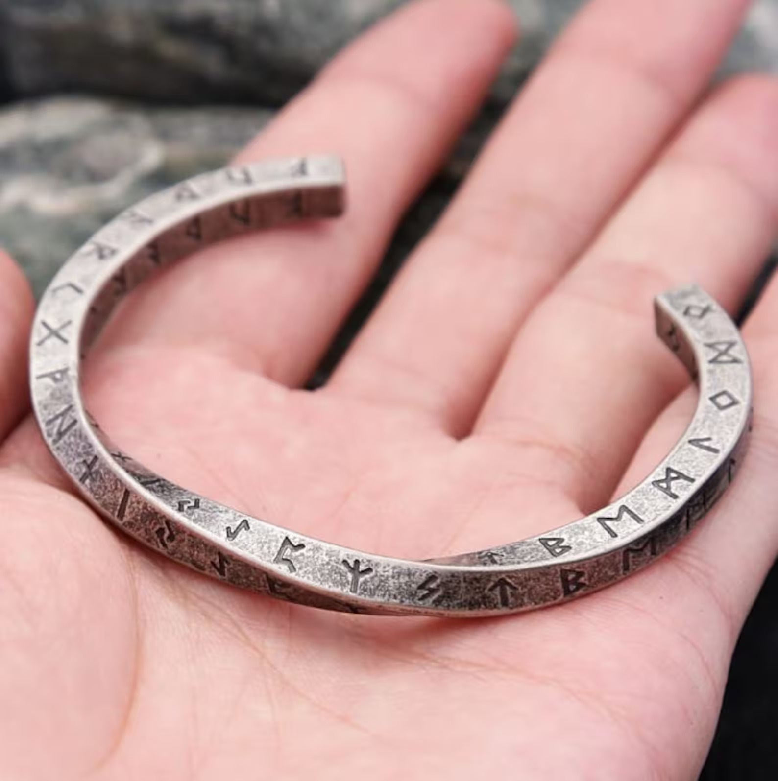 Runes of the Raven King Arm Ring