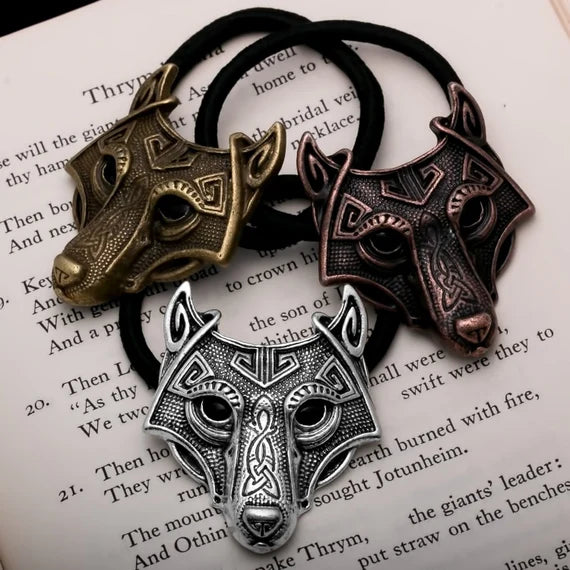 Norse Fenrir Wolf Hair Band