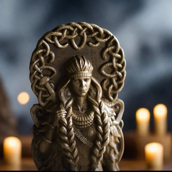 Viking Freyja Norse Goddess Statue