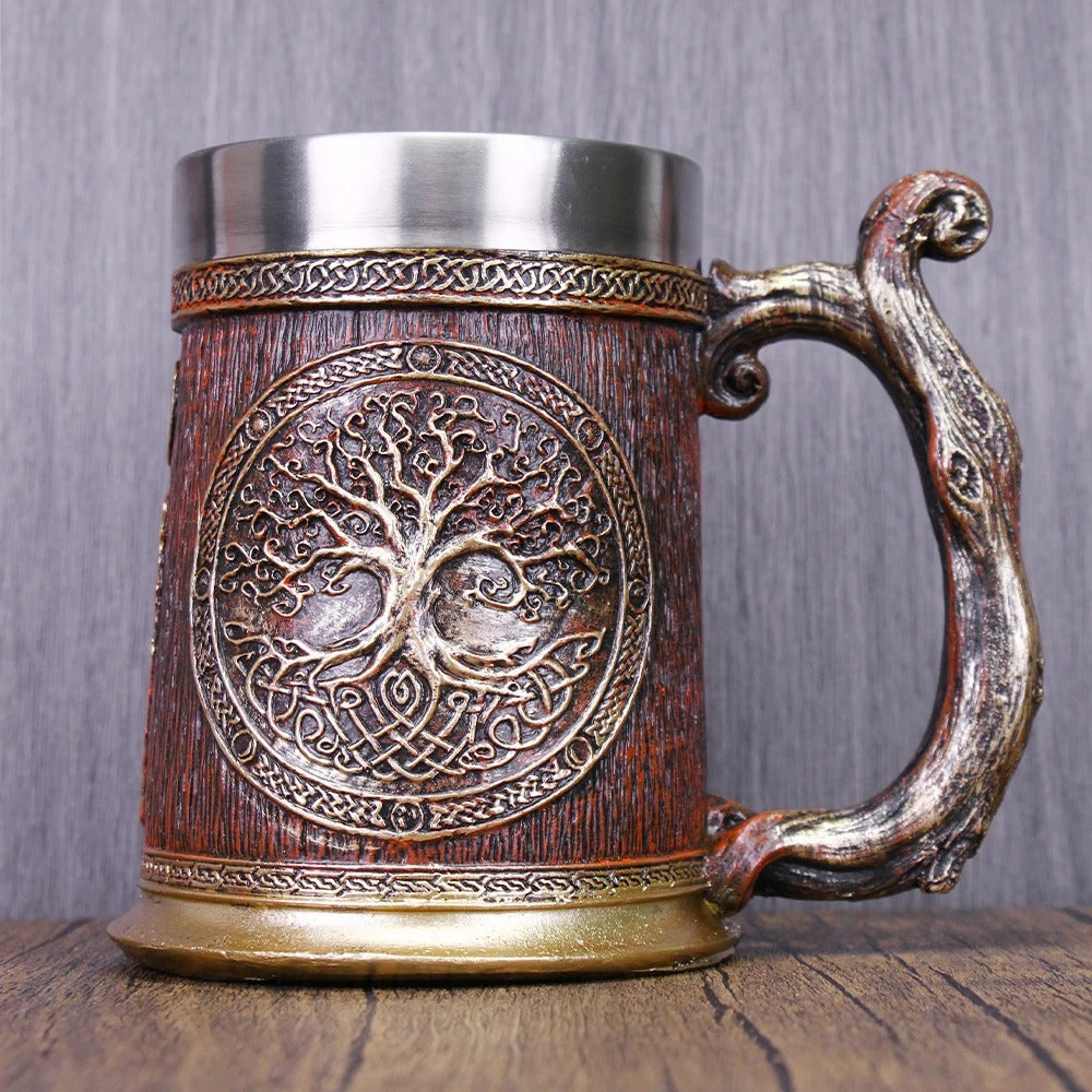 Roots of Yggdrasil Tankard Mug