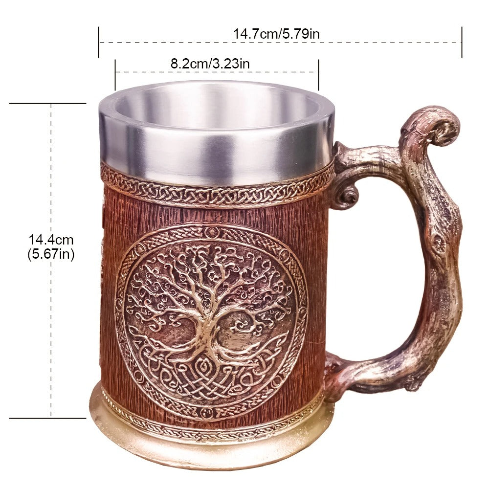 Roots of Yggdrasil Tankard Mug