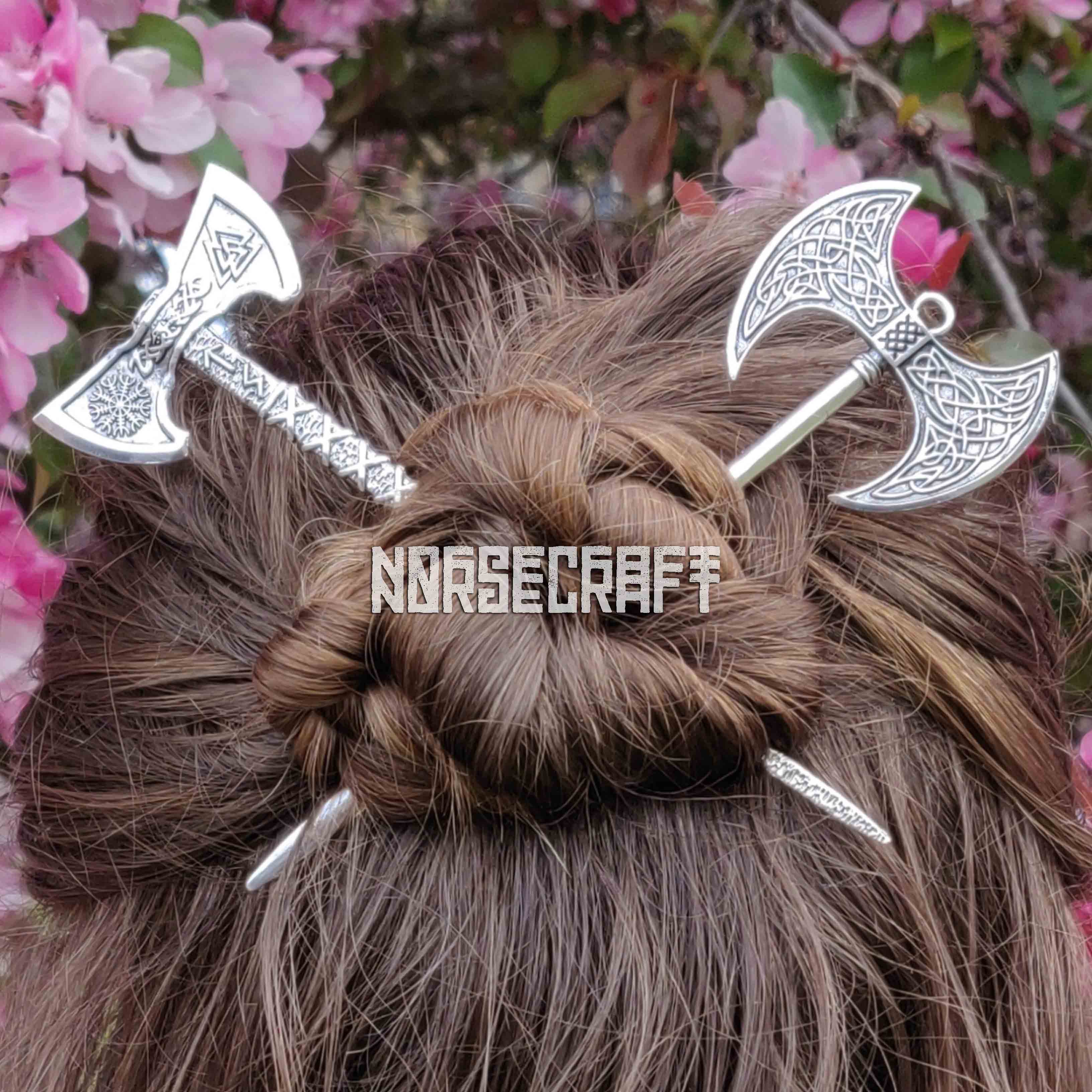 Viking Valkyrie Warrior Hair Sticks