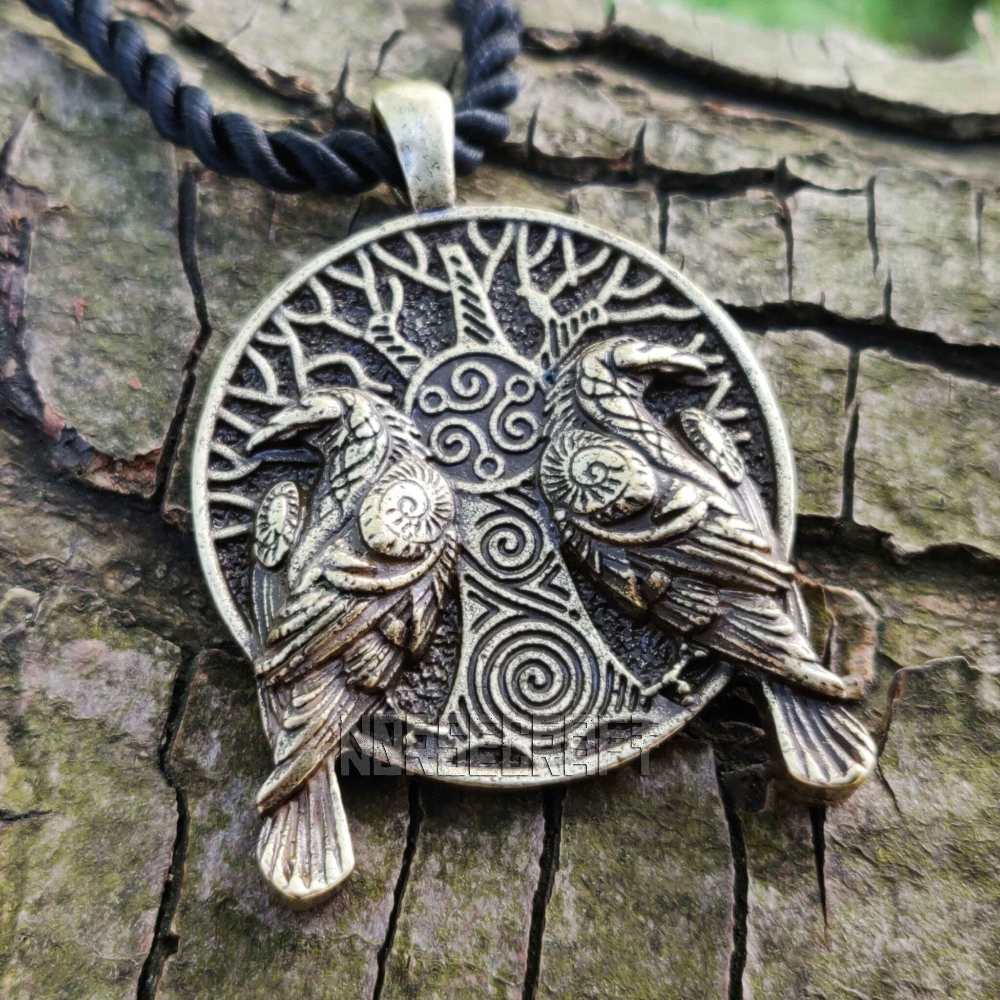 Whispers of Raven Wisdom Necklace