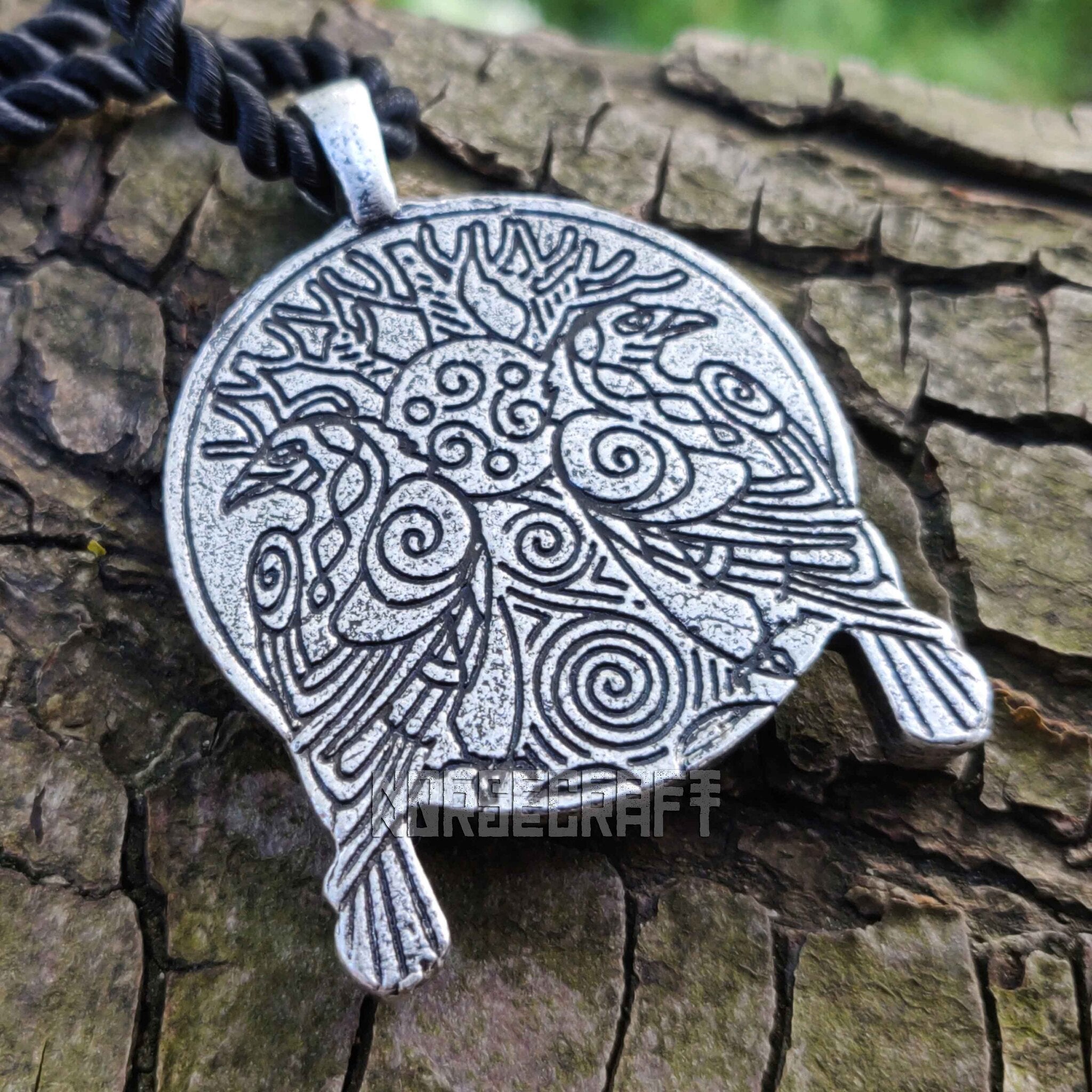 Whispers of Raven Wisdom Necklace