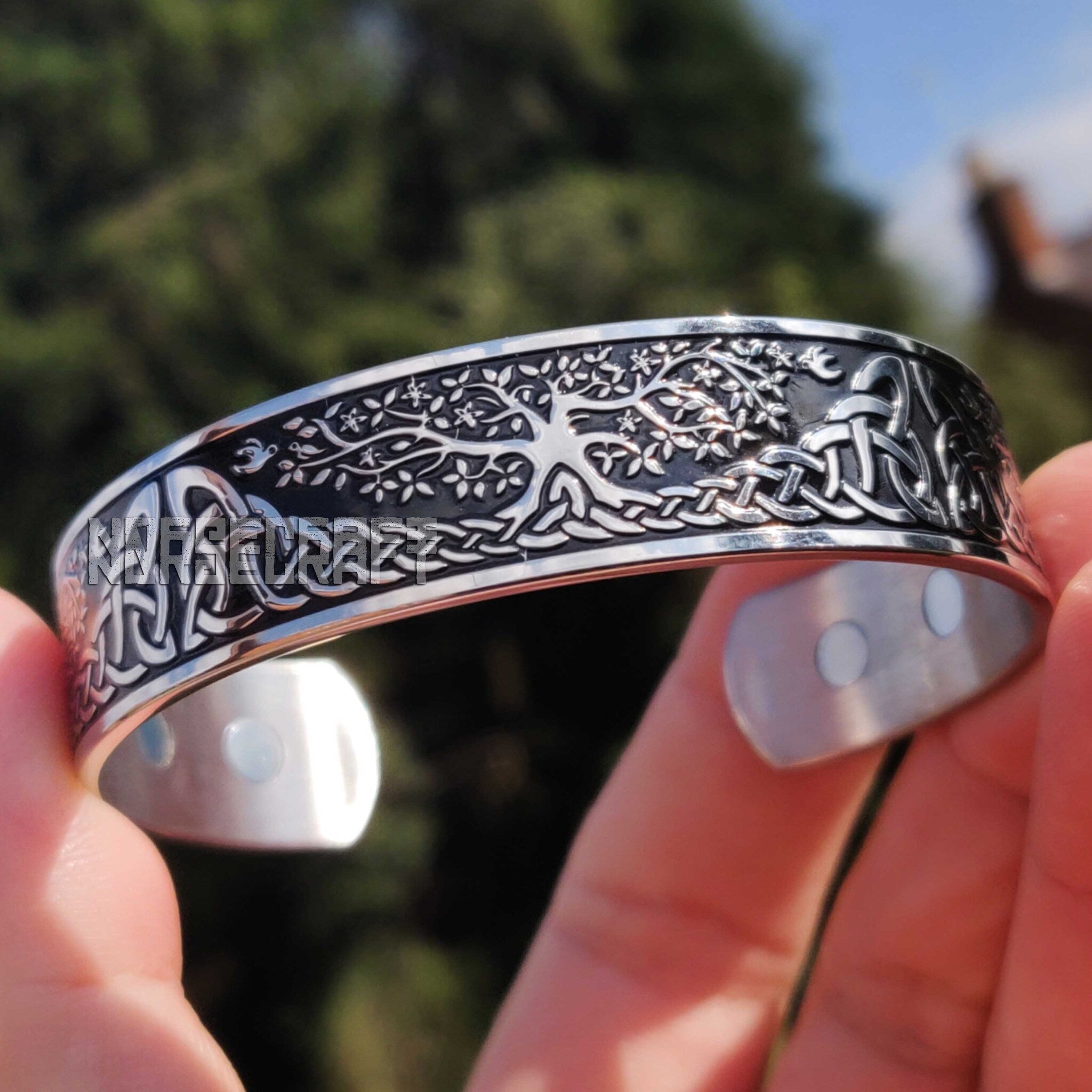 Majesty of Yggdrasil Bracelet Cuff