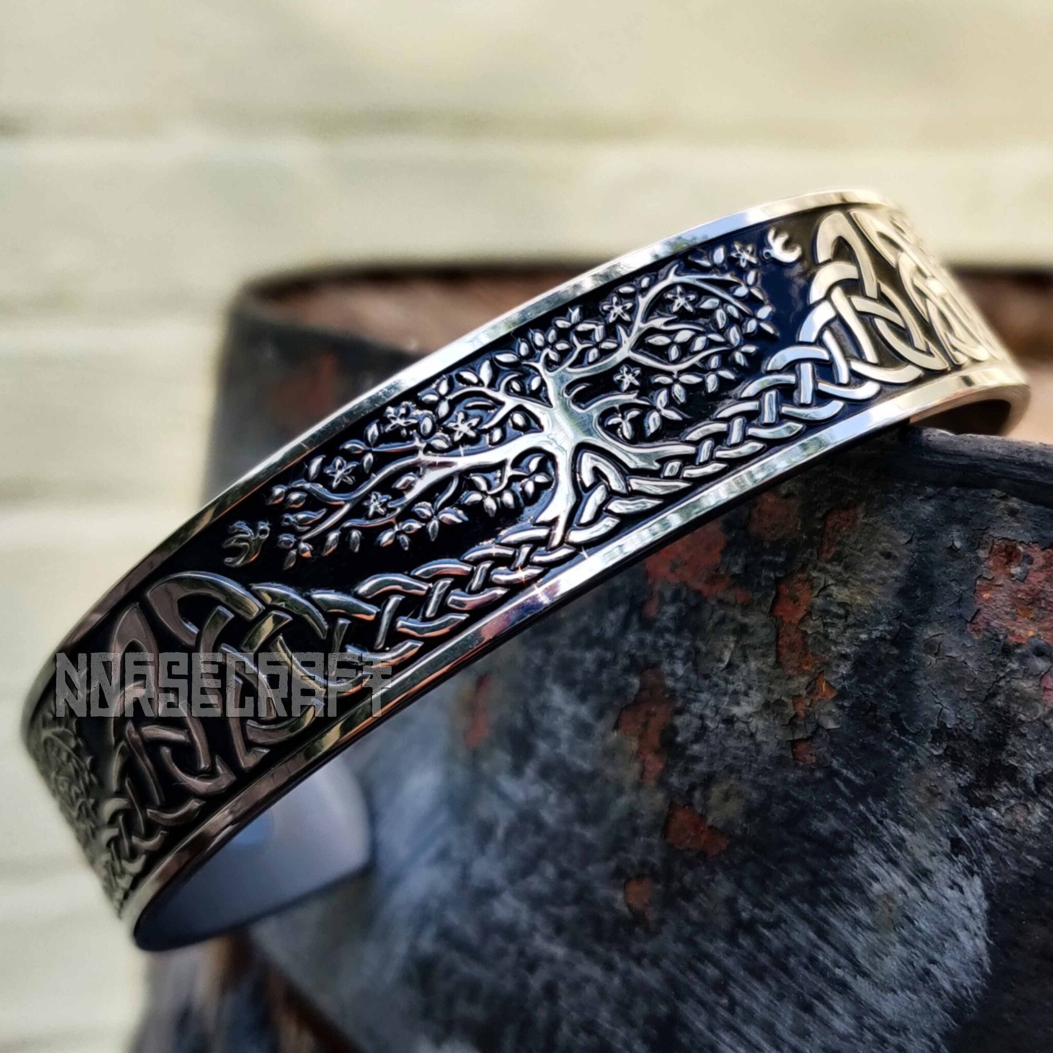 Majesty of Yggdrasil Bracelet Cuff