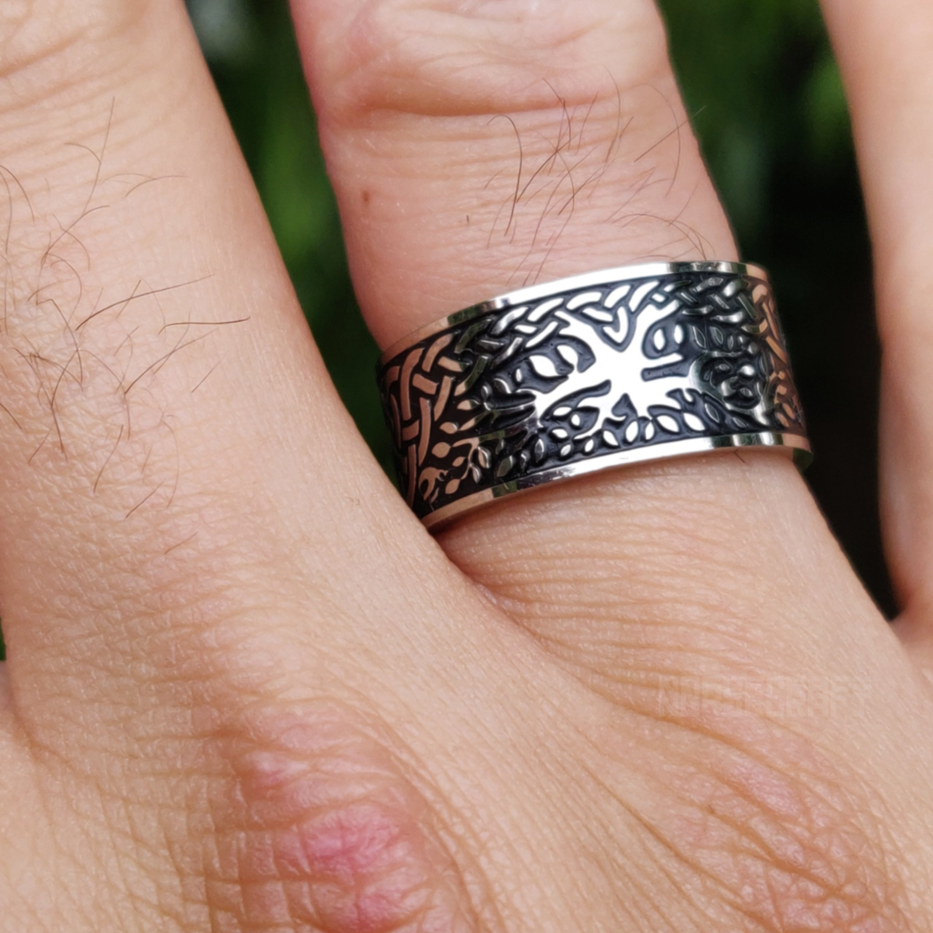 Blessings of Yggdrasil Ring Stainless Steel